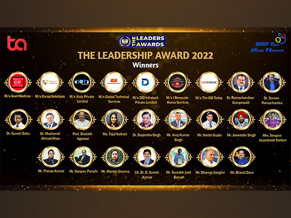 SRP Tech Media Network organized ‘The Leadership Award 2022 – Virtual 2nd Edition’, felicitated top companies & individuals